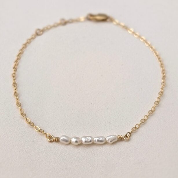 Bracelet Adrienne - Perles baroques
