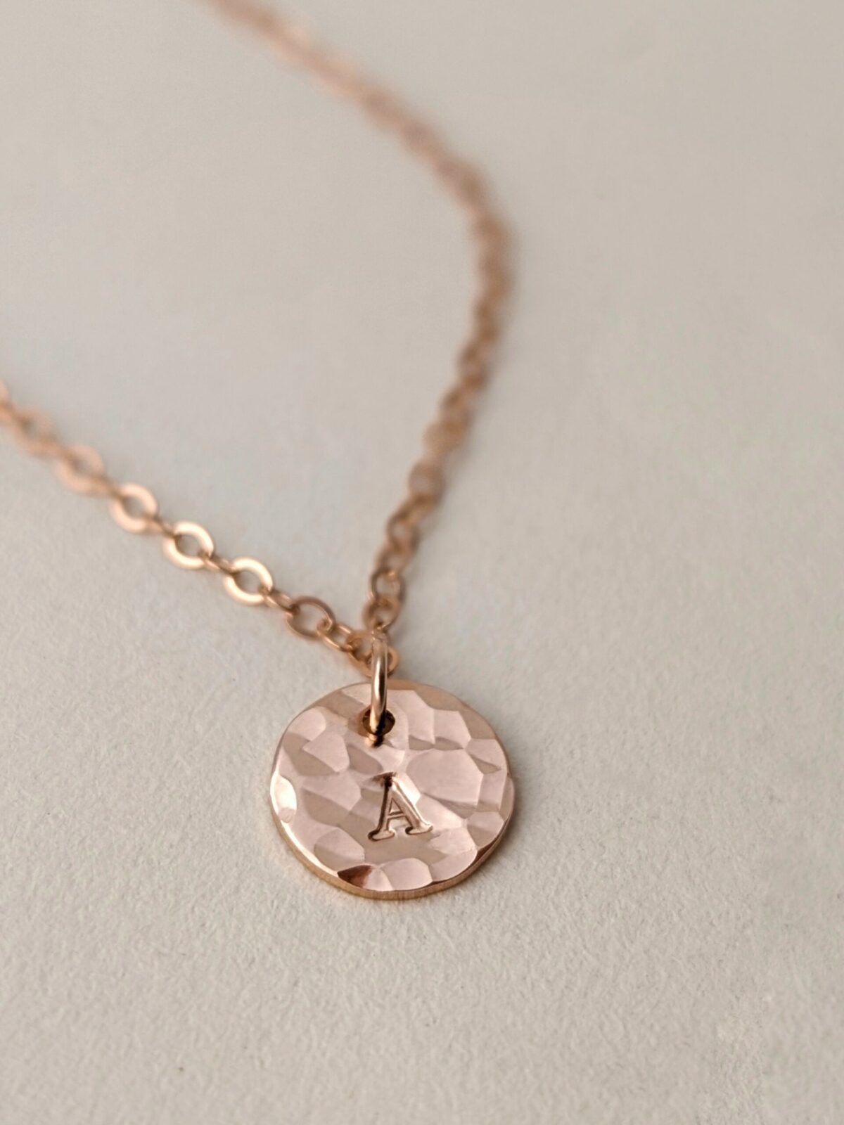 Collier moyen 9,4 martelé