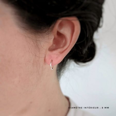 Anneaux avec fil cubique - Peasejewelry