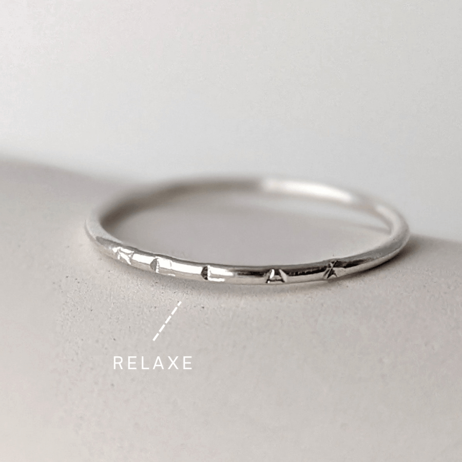 Bague RELAXE - Peasejewelry