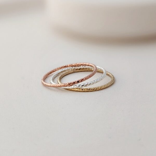 Bague scintillante - Peasejewelry