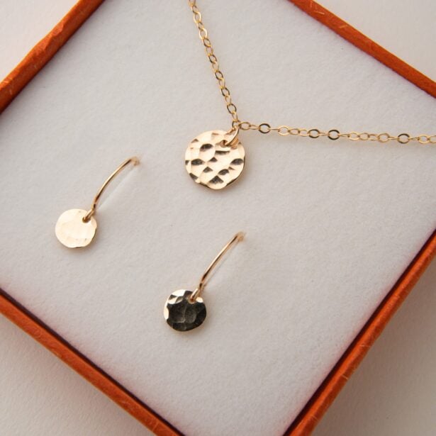 Margot Gift set - Hammered discs