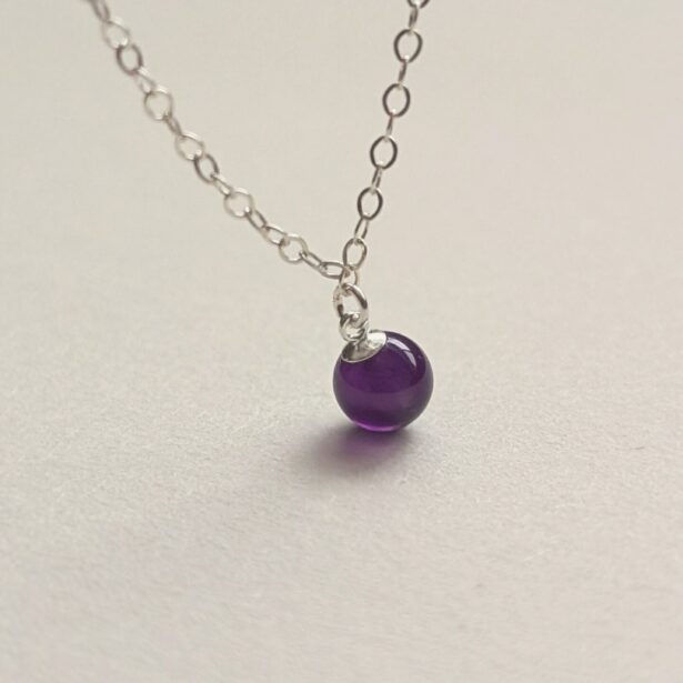 Collier Selena - Améthyste