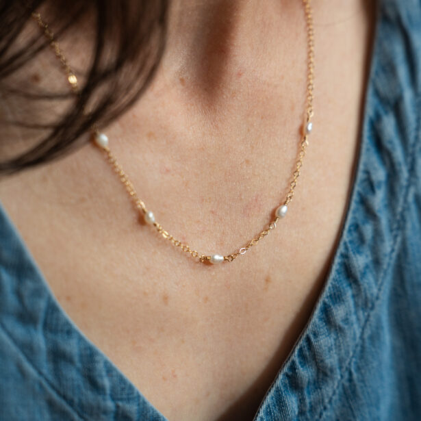 Marguerite Necklace – Baroque Pearls