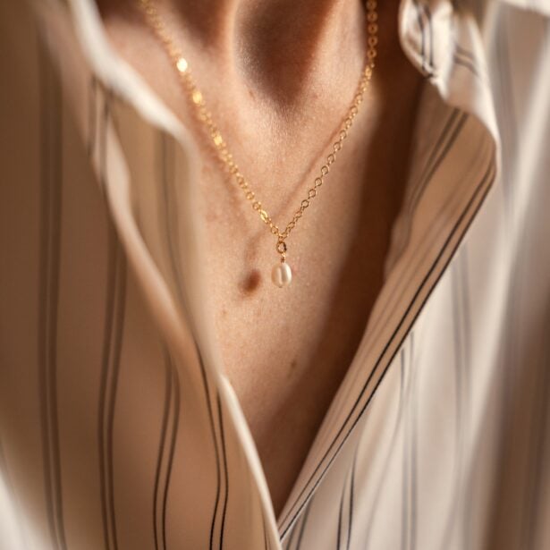 Elodie necklace - Baroque pearl