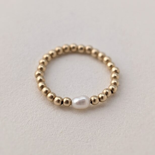 Lolita ring - Baroque pearl
